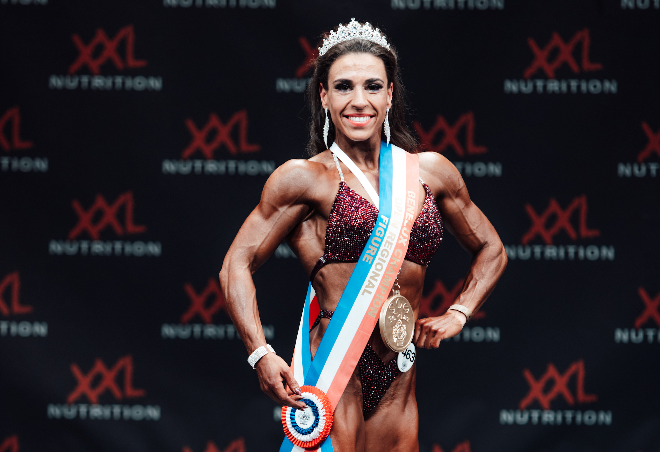 Anne will be competing for a ticket to bodybuilding heaven in America in December